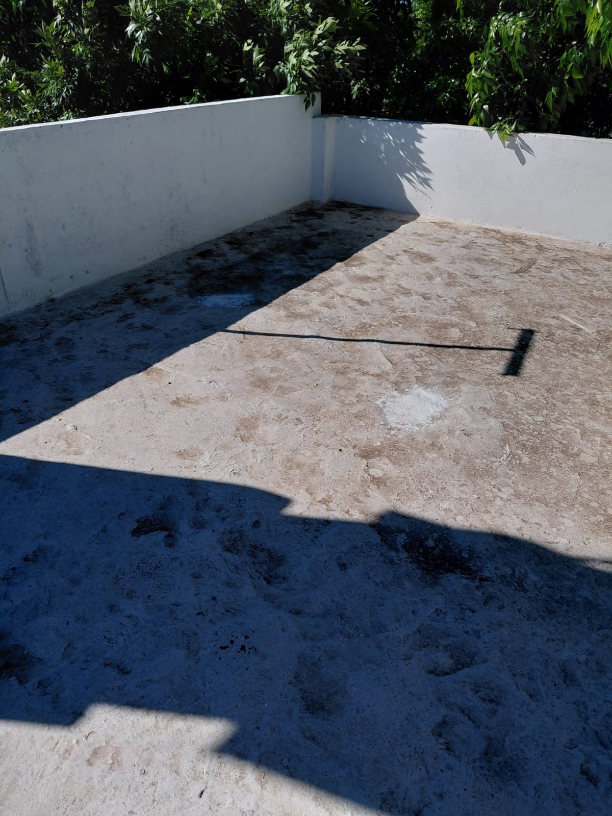 Terraza durante una intervención